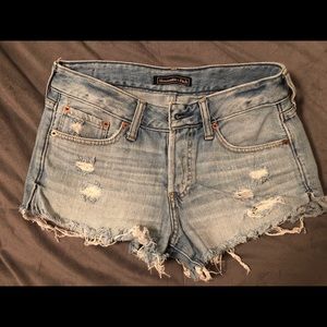 Abercrombie denim shorts